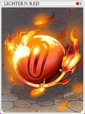 빨강 리히테른 카드 이미지