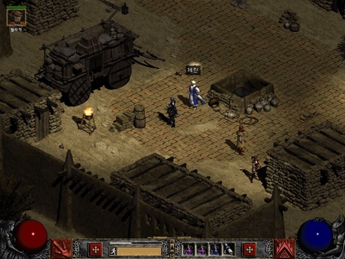 디아블로2 액트2 이동 퀘스트 시작 (1)