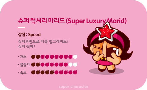 슈퍼 럭셔리 마리드 - 강점