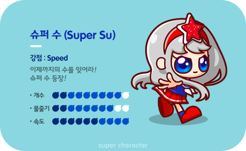 슈퍼 수 - 강점