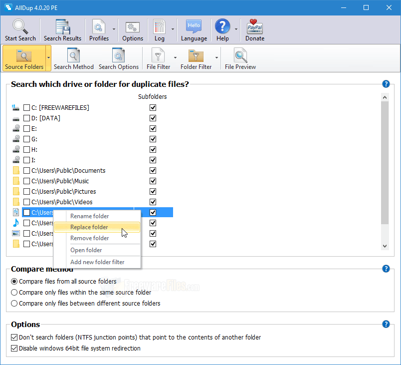Screenshot for: AllDup Portable 4.4.22