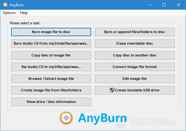 Screenshot for: Any Burn 4.9