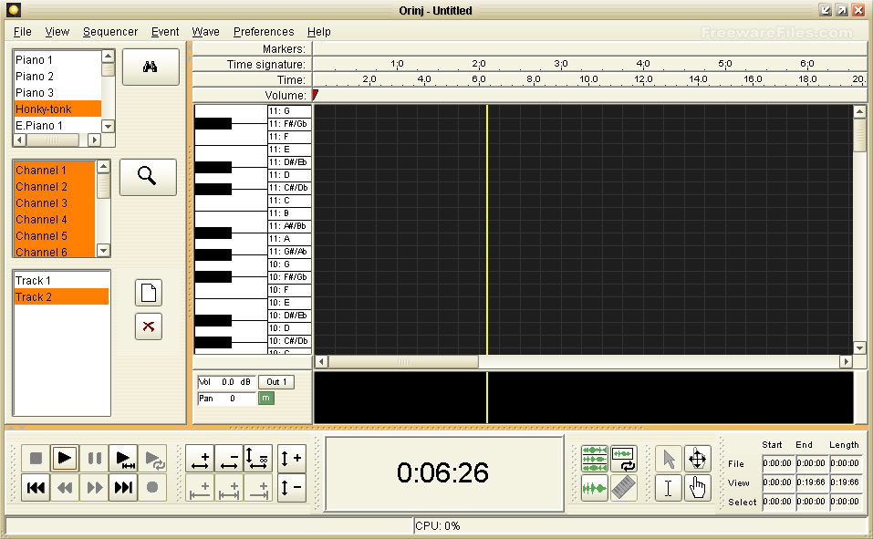 Screenshot for: Orinj Portable 5.0.0