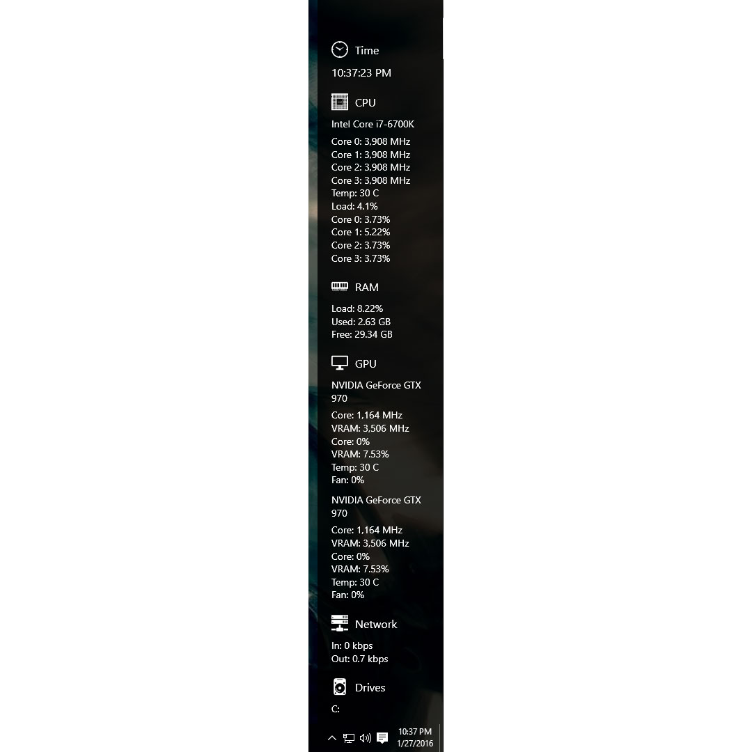 Screenshot for: Sidebar Diagnostics 3.5.5