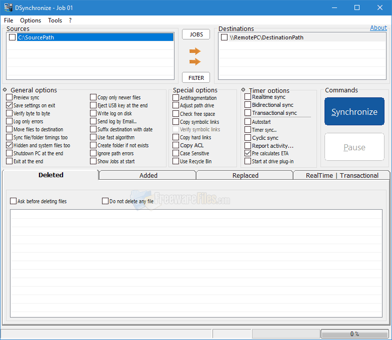 Screenshot for: DSynchronize 2.46.19