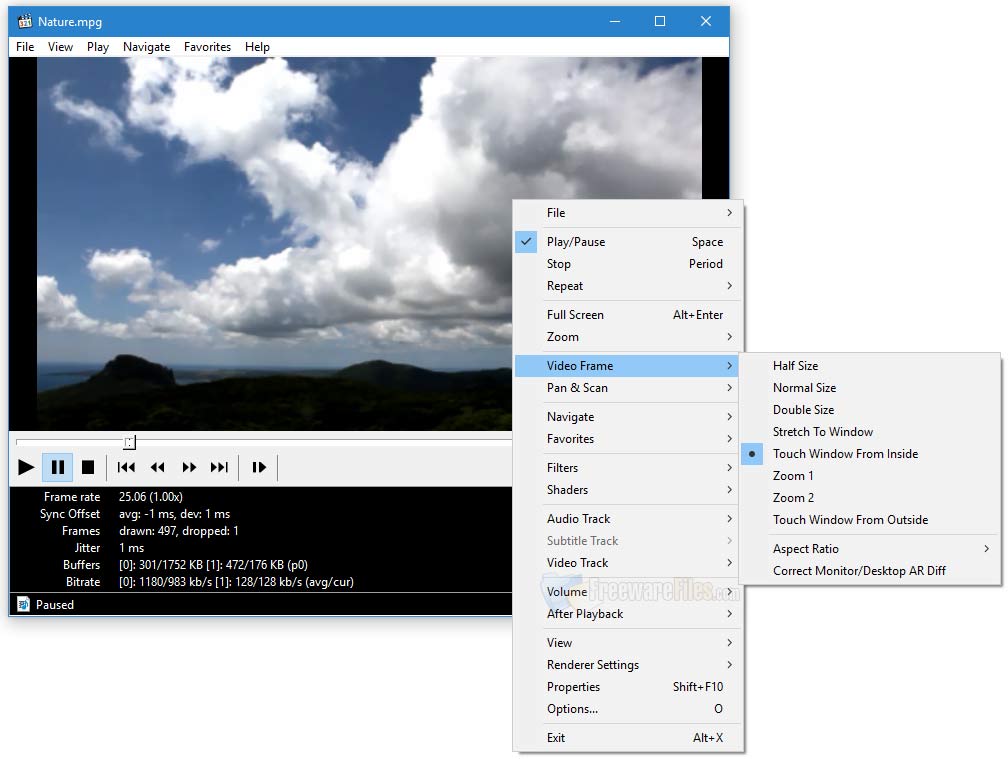 Screenshot for: Media Player Classic - Home Cinema 1.9.2