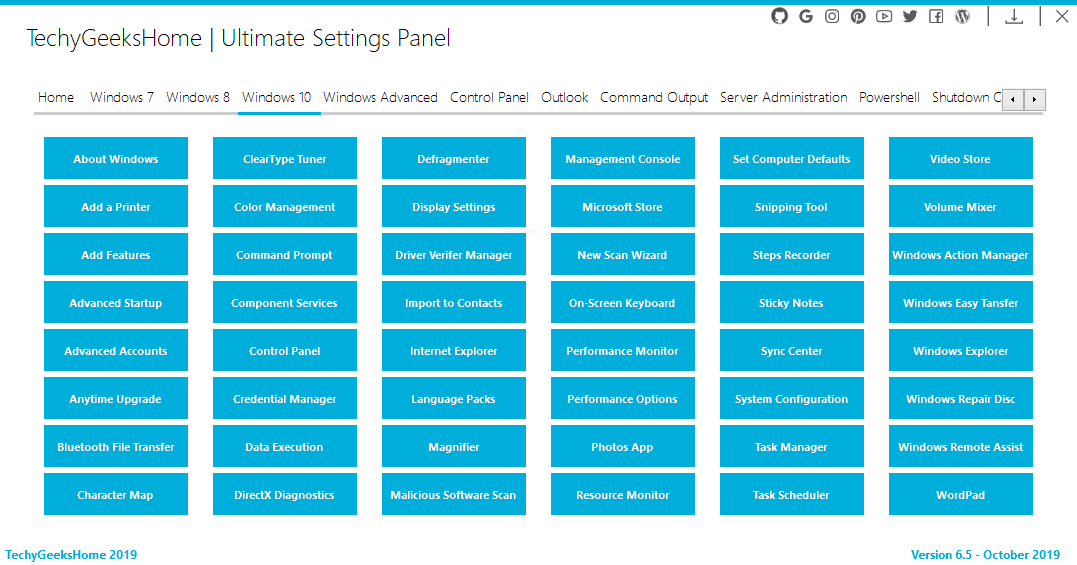 Screenshot for: Ultimate Settings Panel 6.6